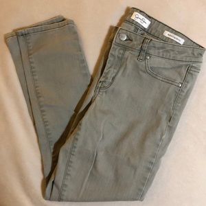 Rolled Crop Skinny Jeans